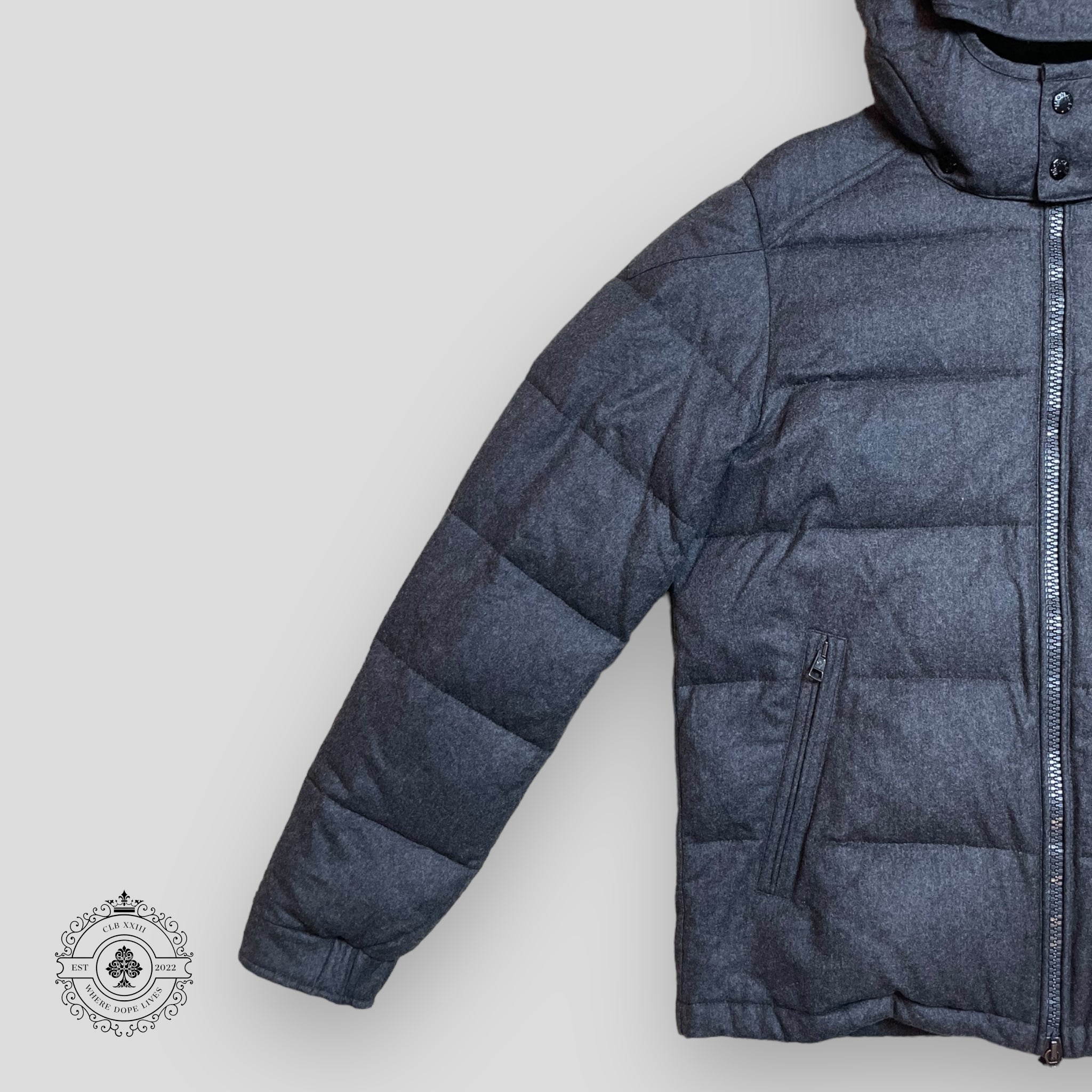 Moncler Down Coat in Black
