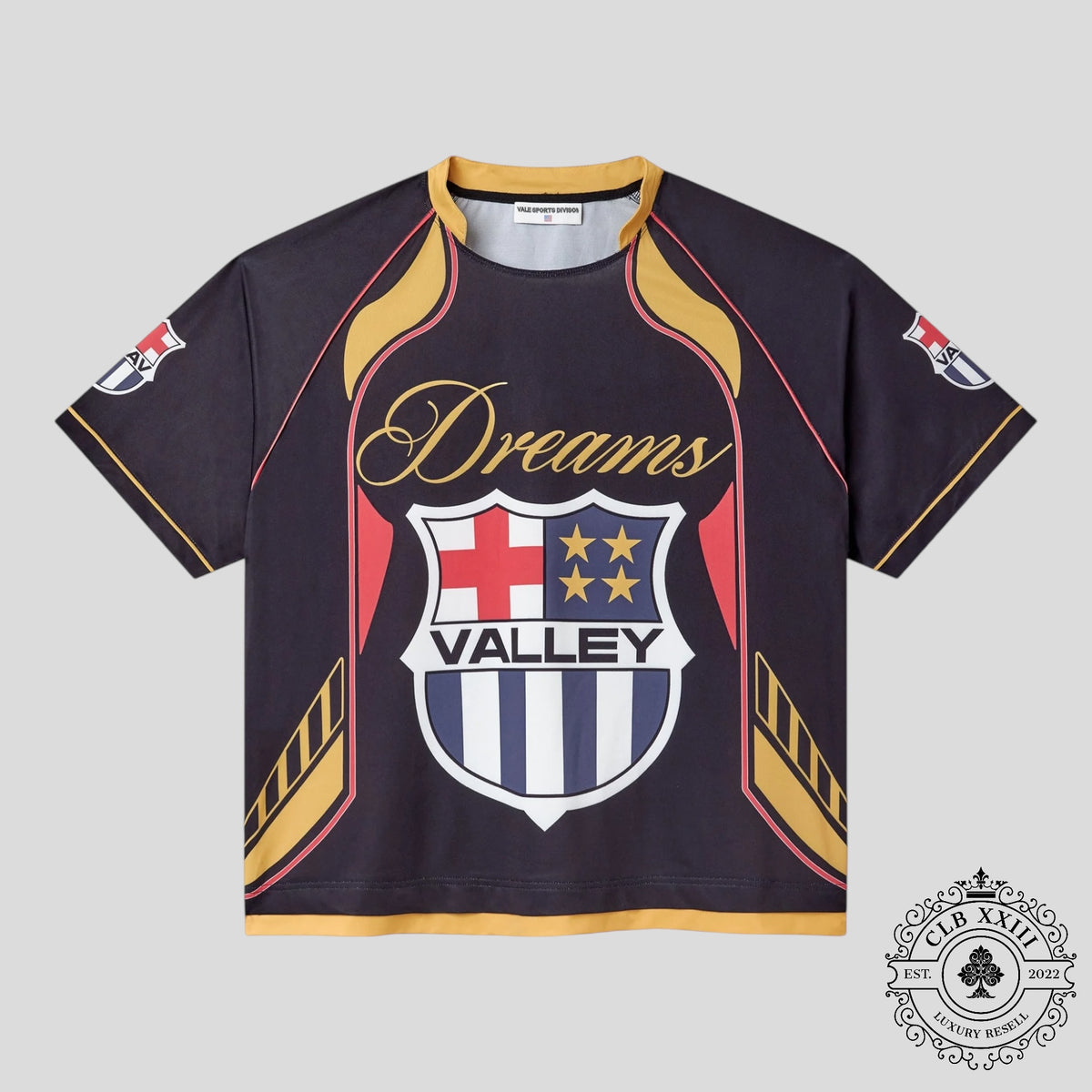Vale Dreams Futbol Jersey in Black