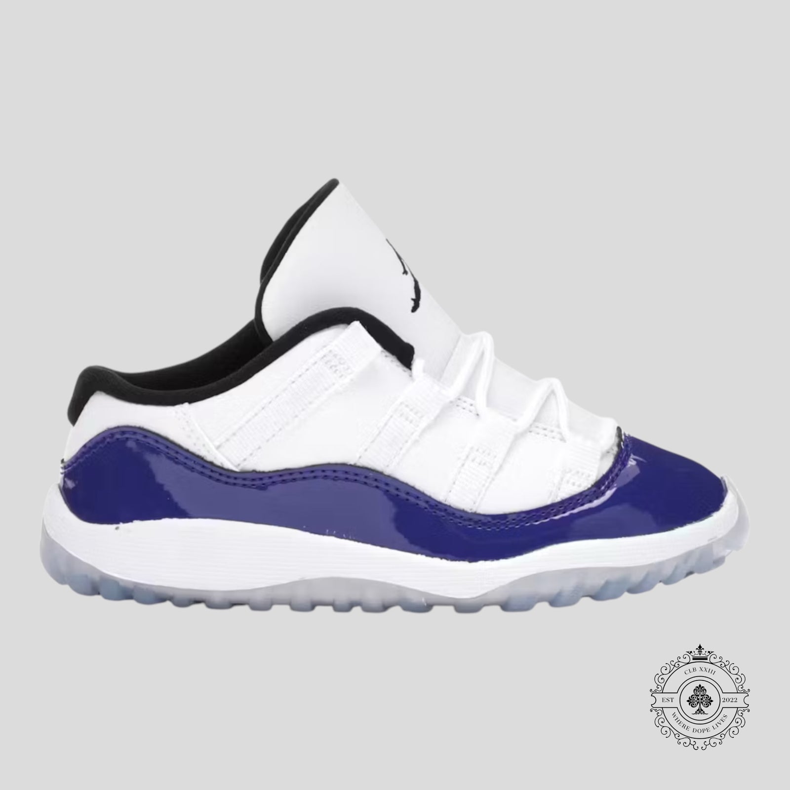 Jordan 11 Retro Low White Concord (TD)