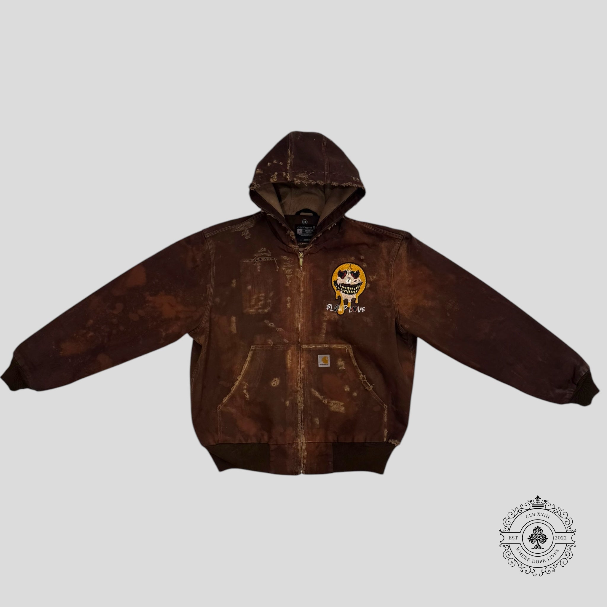 Blind Love Carhartt Jacket in Brown