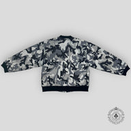 Chrome Hearts Camouflage Baseball Leather Jacket