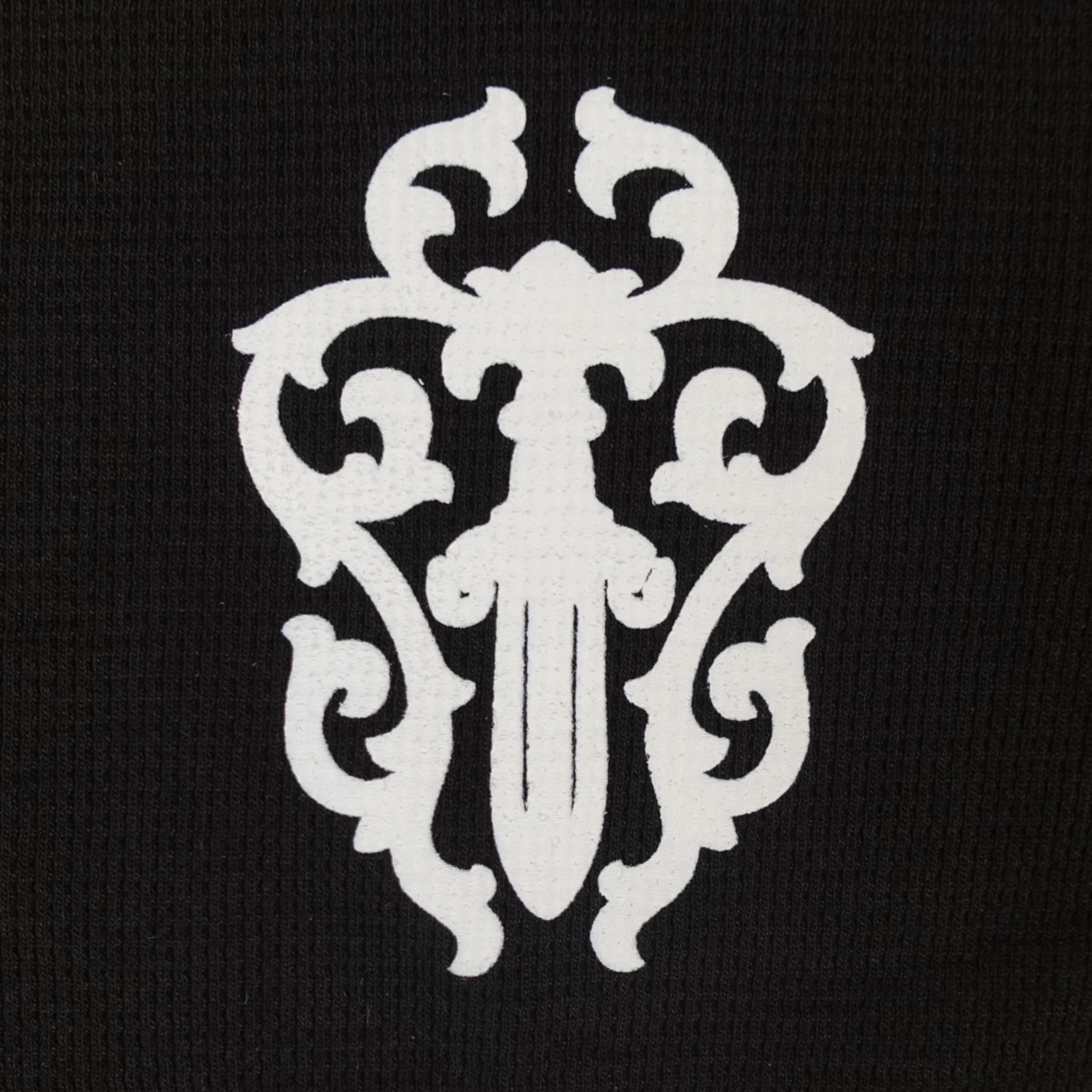 Chrome Hearts Deadly Doll Thermal Shirt in Black