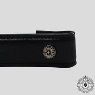 Chrome Hearts 1 Inch Belt Strap in Black