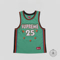 Supreme All Star Basketball Jersey in Green