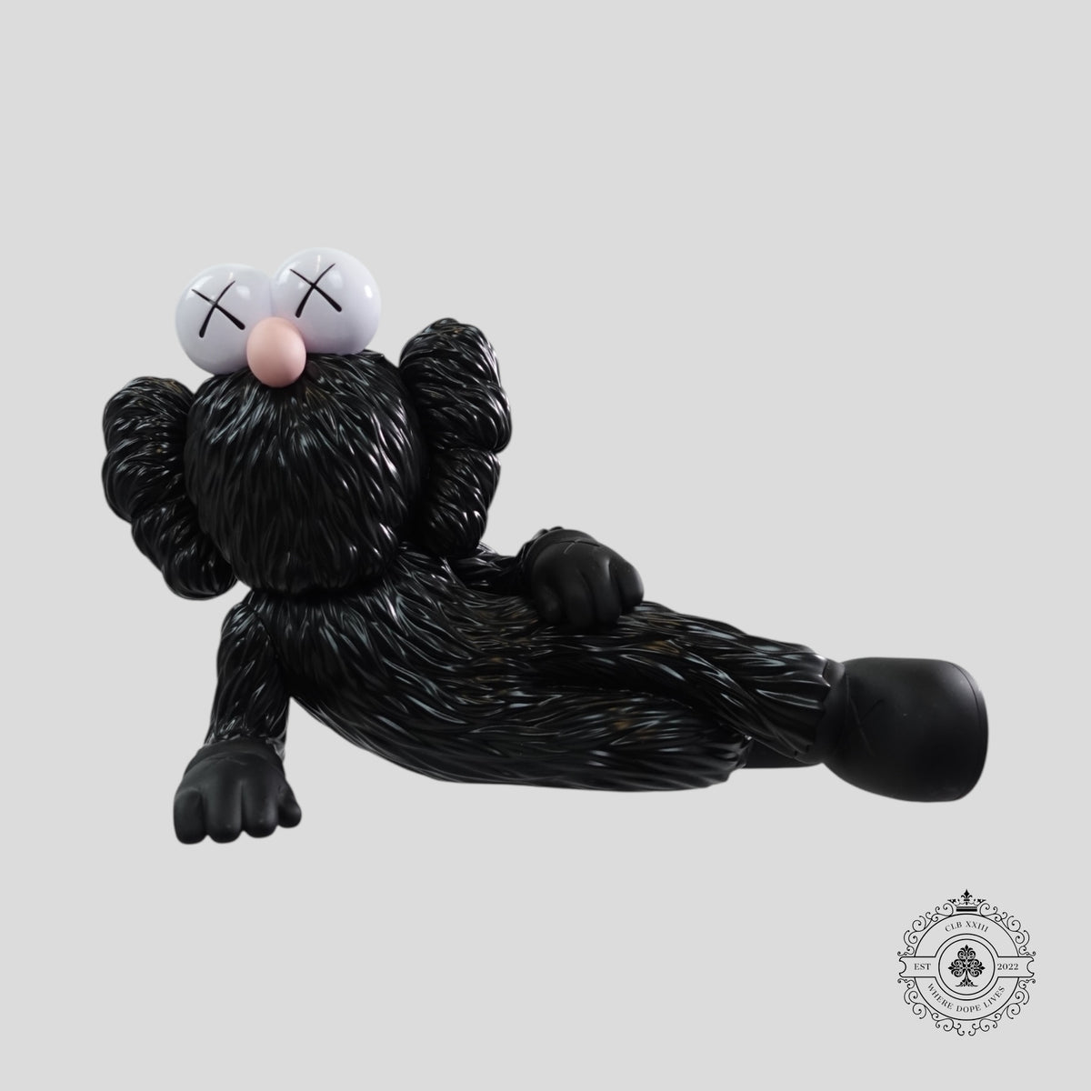 Kaws Time Off Vinyl Figure in Black