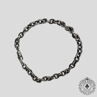 Chrome Hearts Paper Chain Bracelet in Silver