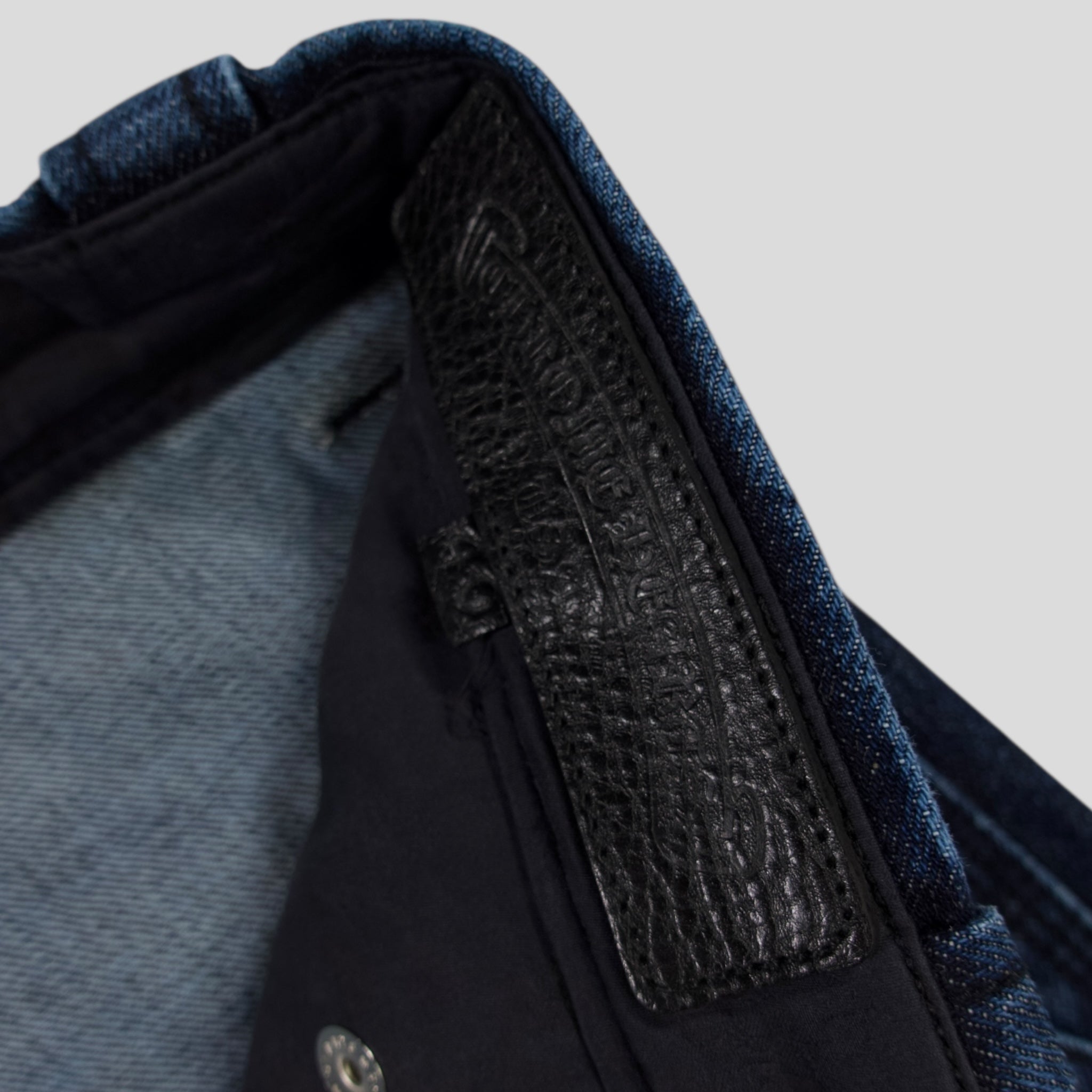 Chrome Hearts Double Turbo Diesel Carpenter Pants in Dark Wash