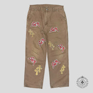 Chrome Hearts Sex Records Patch Carpenter Pants