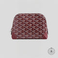 Goyard Vendôme Cosmetic Pouch in Red