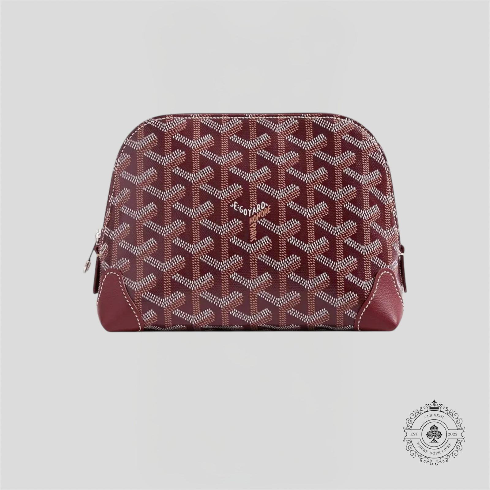 Goyard Vendôme Cosmetic Pouch in Red