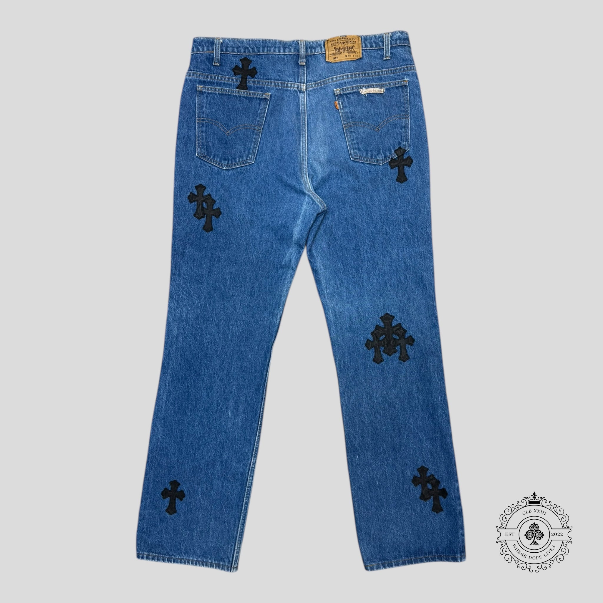 Chrome Hearts Cross Patch Levis