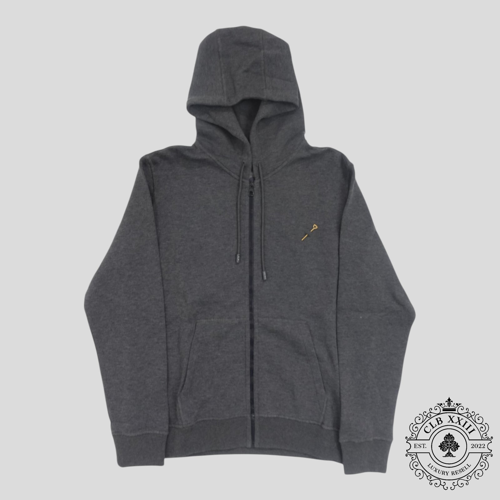 Louis Vuitton Double Face Travel Jersey Hoodie in Grey