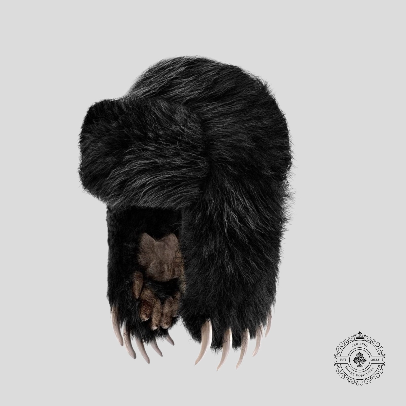 Bravest Studios Bear Claw Hat in Black