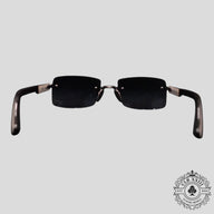 Chrome Hearts Deep II Sunglasses in White/Silver