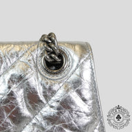 Balenciaga Crush Small Chain Bag in Silver