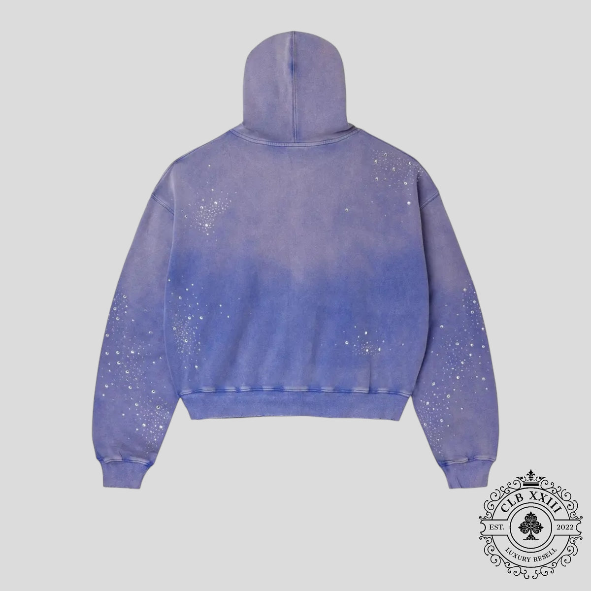 Vale Forever Freedom Zip Up in Washed Blue