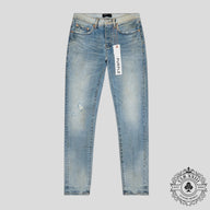 Purple Brand P001 Skinny Basalt Jeans in Light Indigo