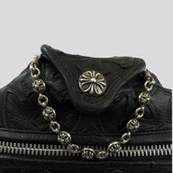 Chrome Hearts Leather Cross Patch Duffle Bag