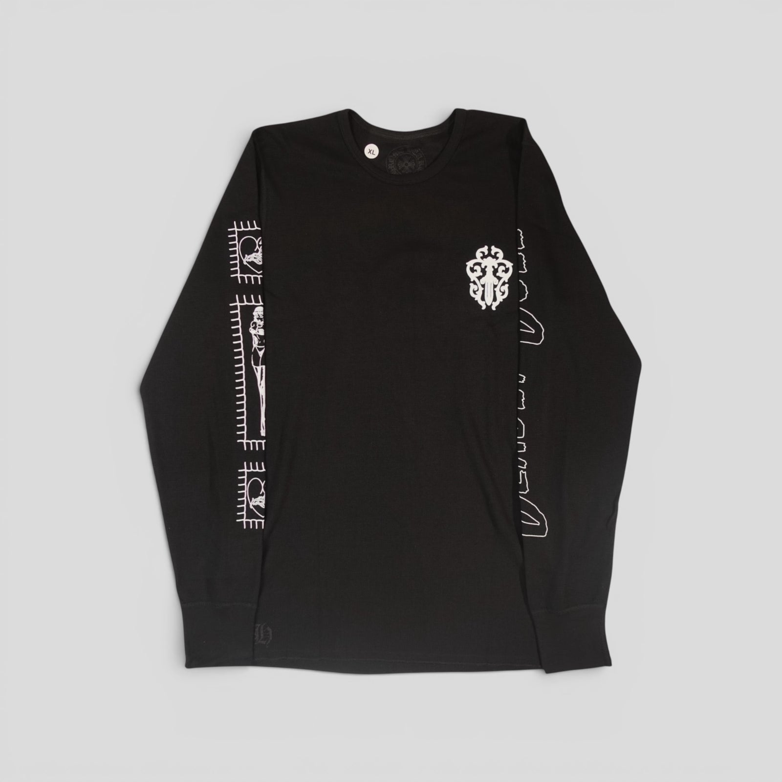 Chrome Hearts Deadly Doll Thermal Shirt in Black