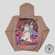 Warren Lotas Bloody Bride Hoodie in Brown