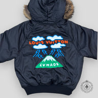 Louis Vuitton X Nigo Mountain Aviator Fur Hood Jacket