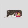 Louis Vuitton Damier Ebene 2019 Christmas Animation Zippy Wallet