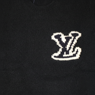 Louis Vuitton LV Intarsia Sweater in Navy Blue
