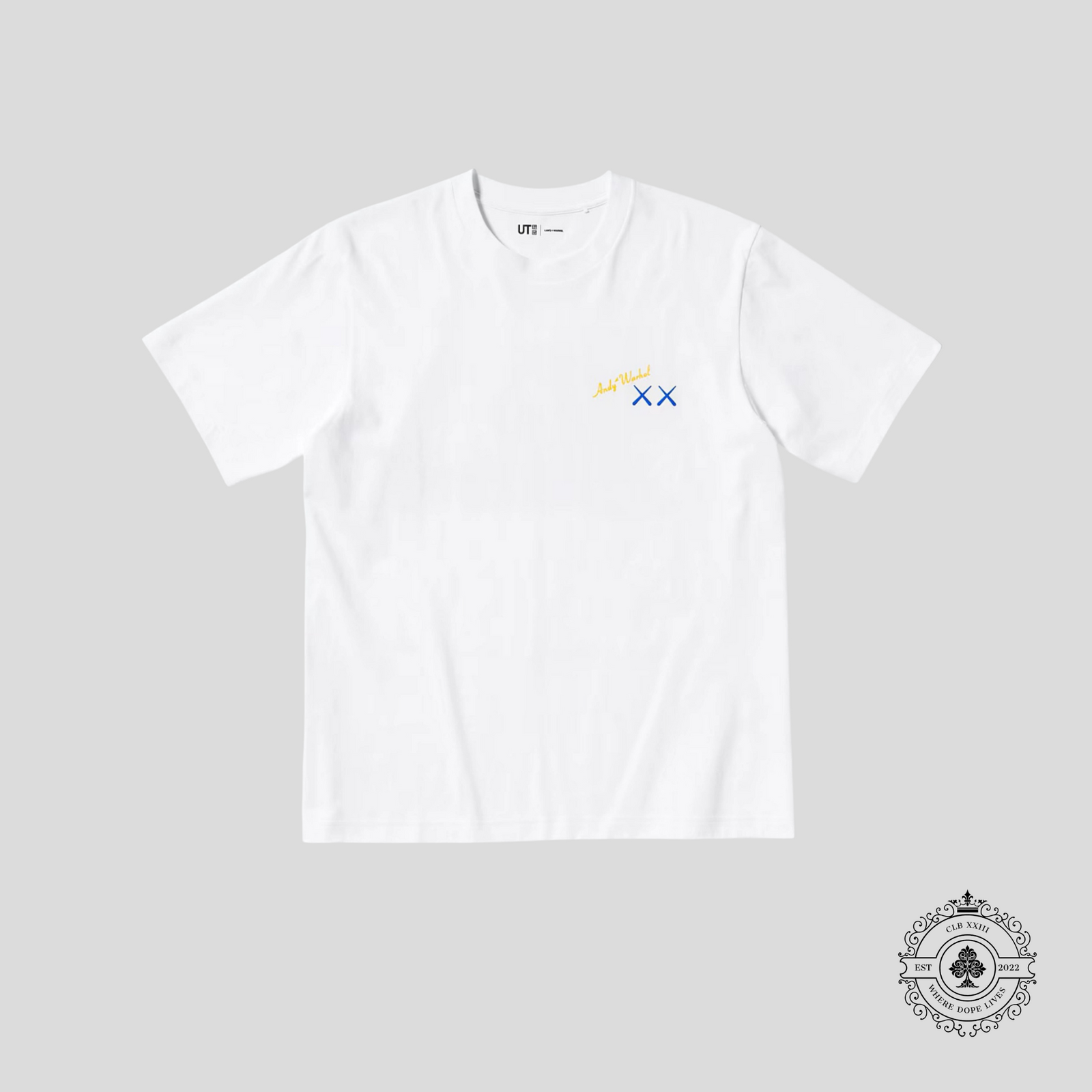 Uniqlo Kaws X Warhol Banana Tee in White