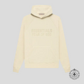 Fear of God Essentials Hoodie in Eggshell