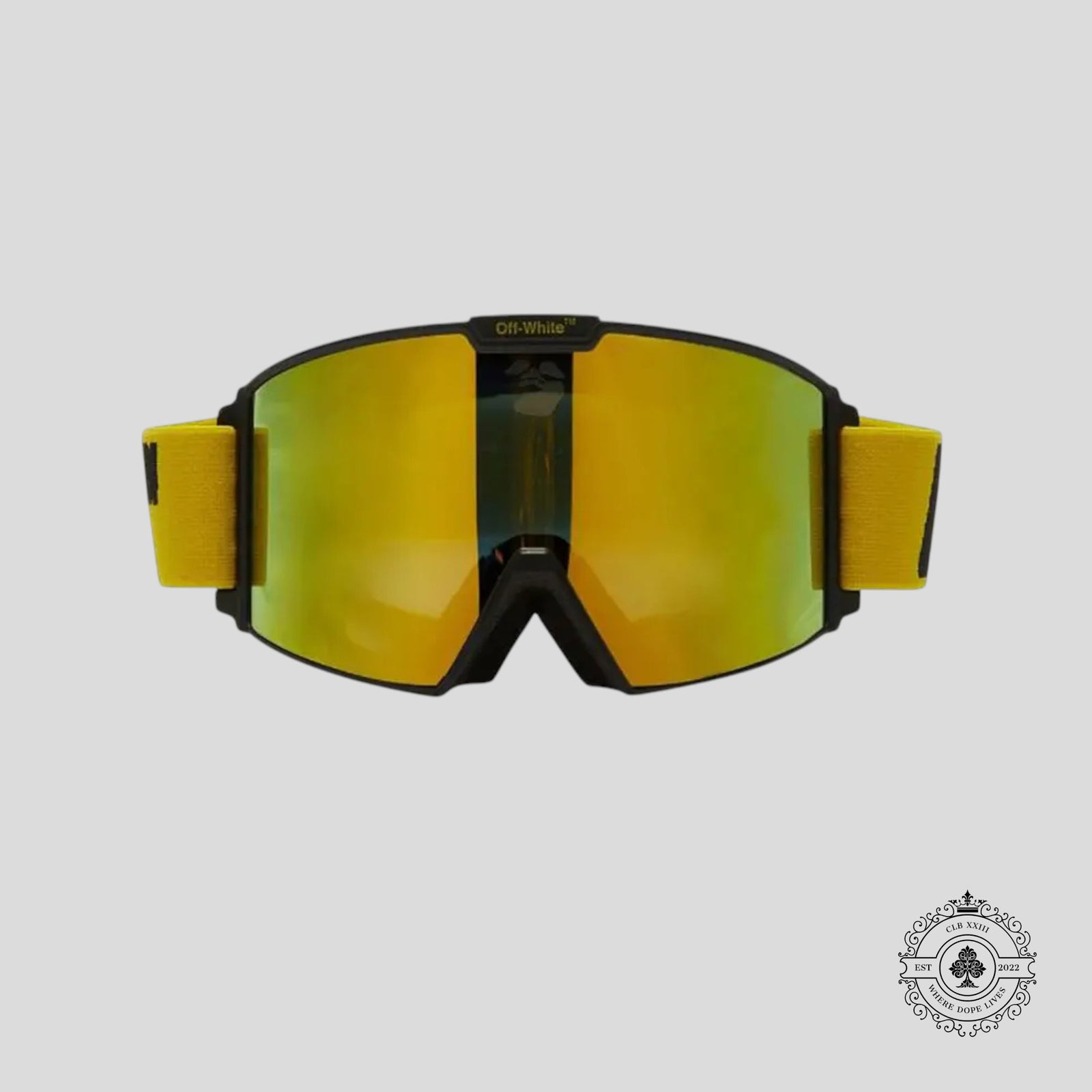 Off-White Ski Goggles in Yellow