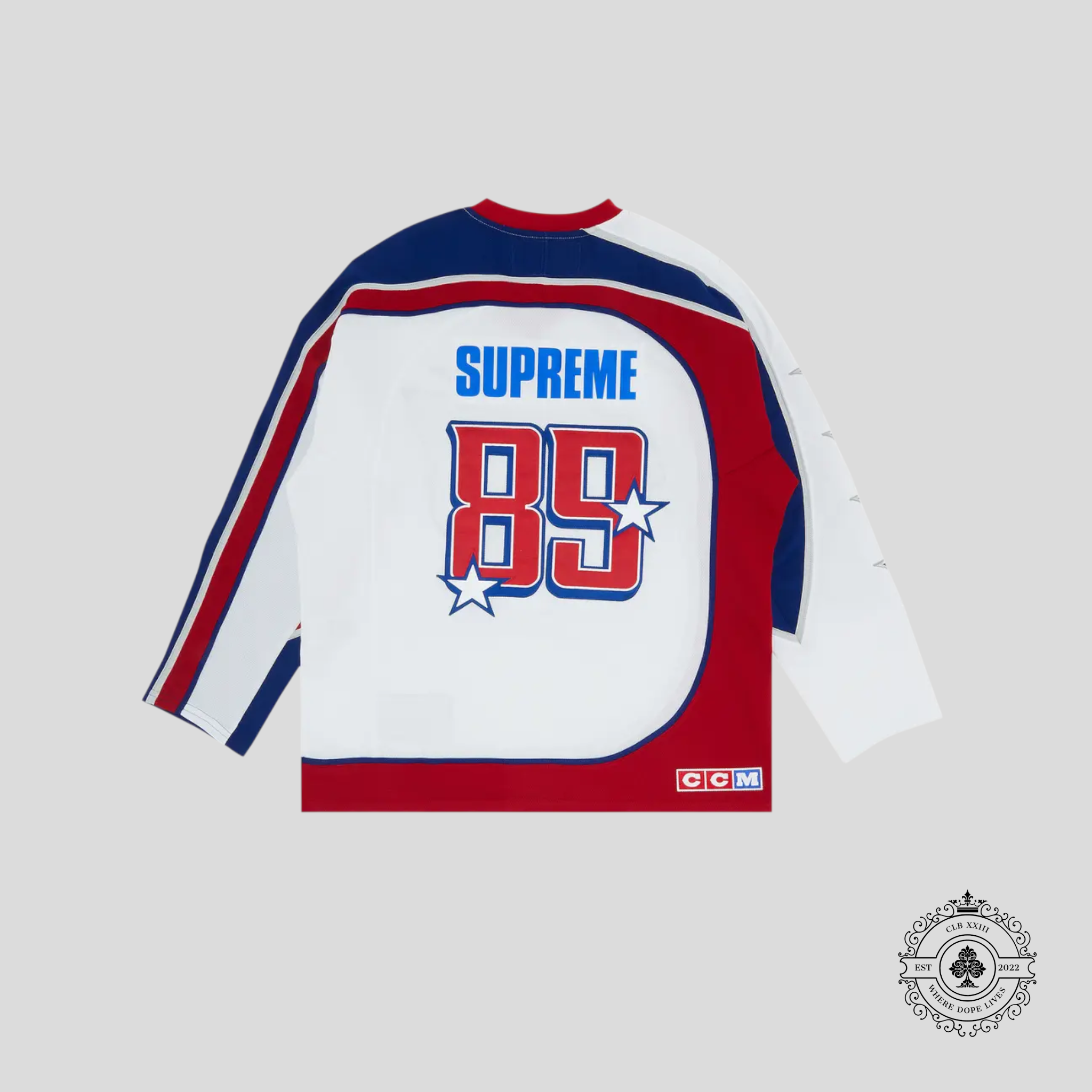 Supreme X CCM All Stars Hockey Jersey in White