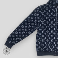 Louis Vuitton Monogram Fleece Jacket in Black