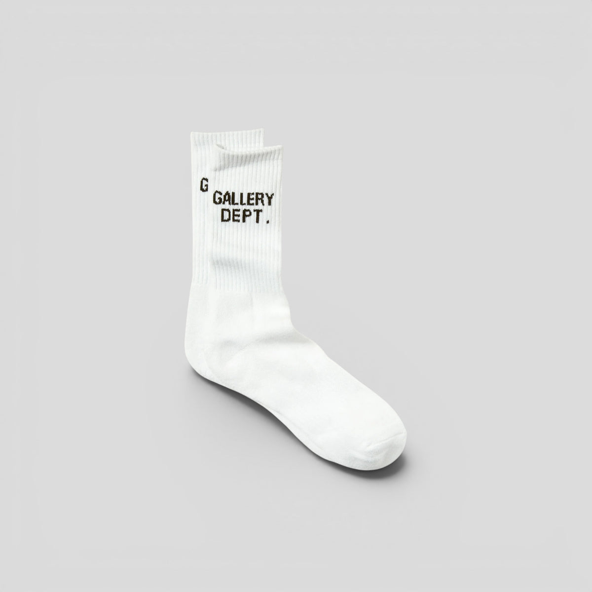 Gallery Dept. Logo Socks in White