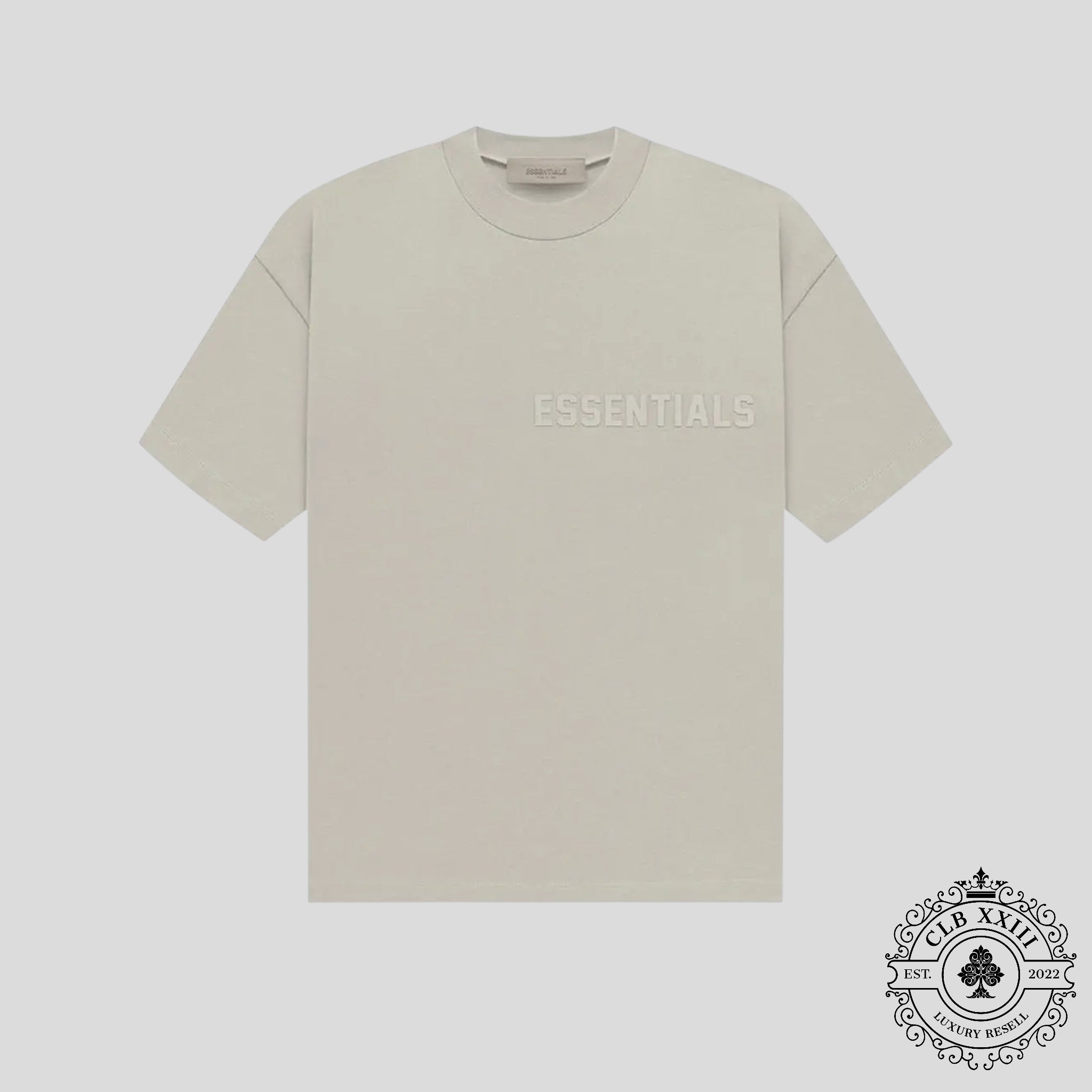 Fear of God Essentials Tee in Seal