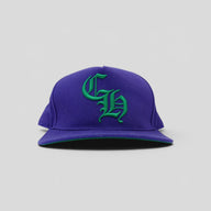 Chrome Hearts CH Logo Hat in Purple
