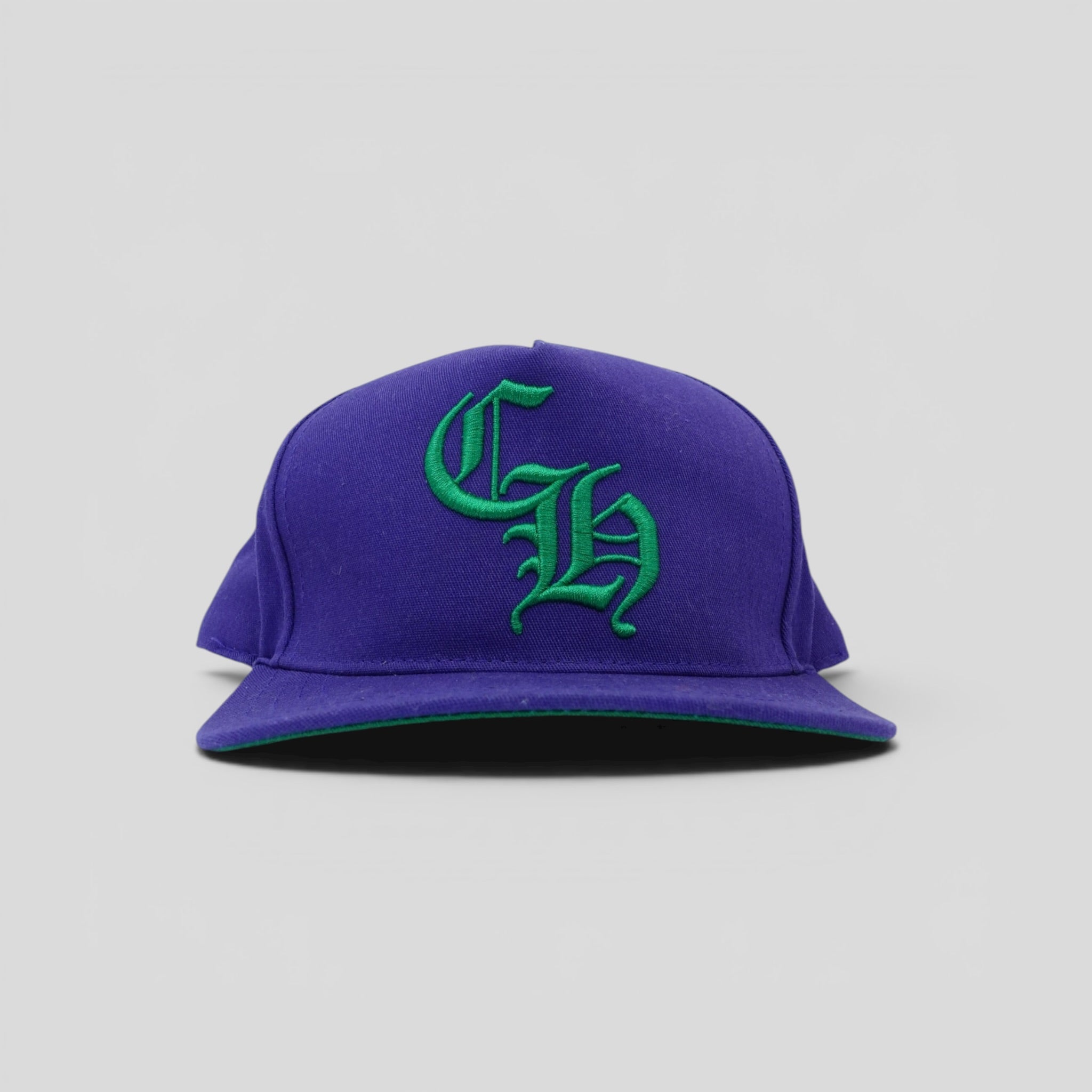 Chrome Hearts CH Logo Hat in Purple
