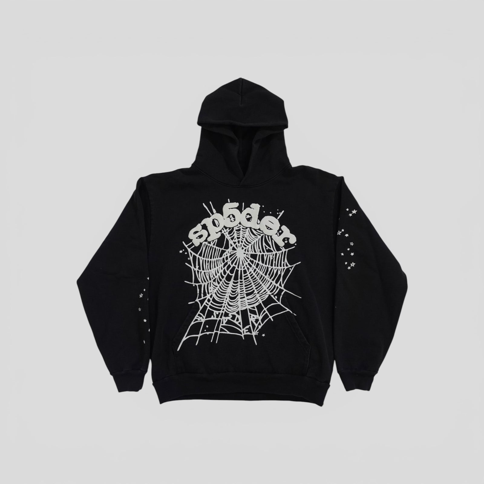 Sp5der Web Hoodie in Black