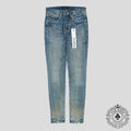 Purple Brand P001 Skinny Jeans in Cracked Bronze
