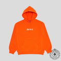Supreme Box Logo Hooded Sweatshirt in Orange