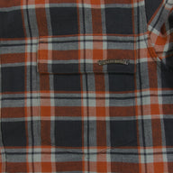 Chrome Hearts Padded Flannel Shirt in Brown / Yellow
