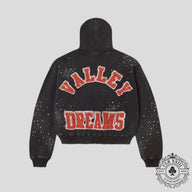 Vale Forever Pluto Clustered Zip Up in Black
