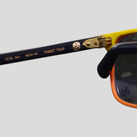 Chrome Hearts Thirst Trap Glasses in Navy/Multicolor