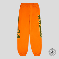 Sp5der Beluga Sweatpants in Orange