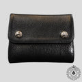 Chrome Hearts Short Wave Wallet in Black