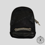 Chrome Hearts Motif Logo Wrist Bag in Black