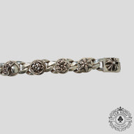 Chrome Hearts Multi Link Bracelet in Silver