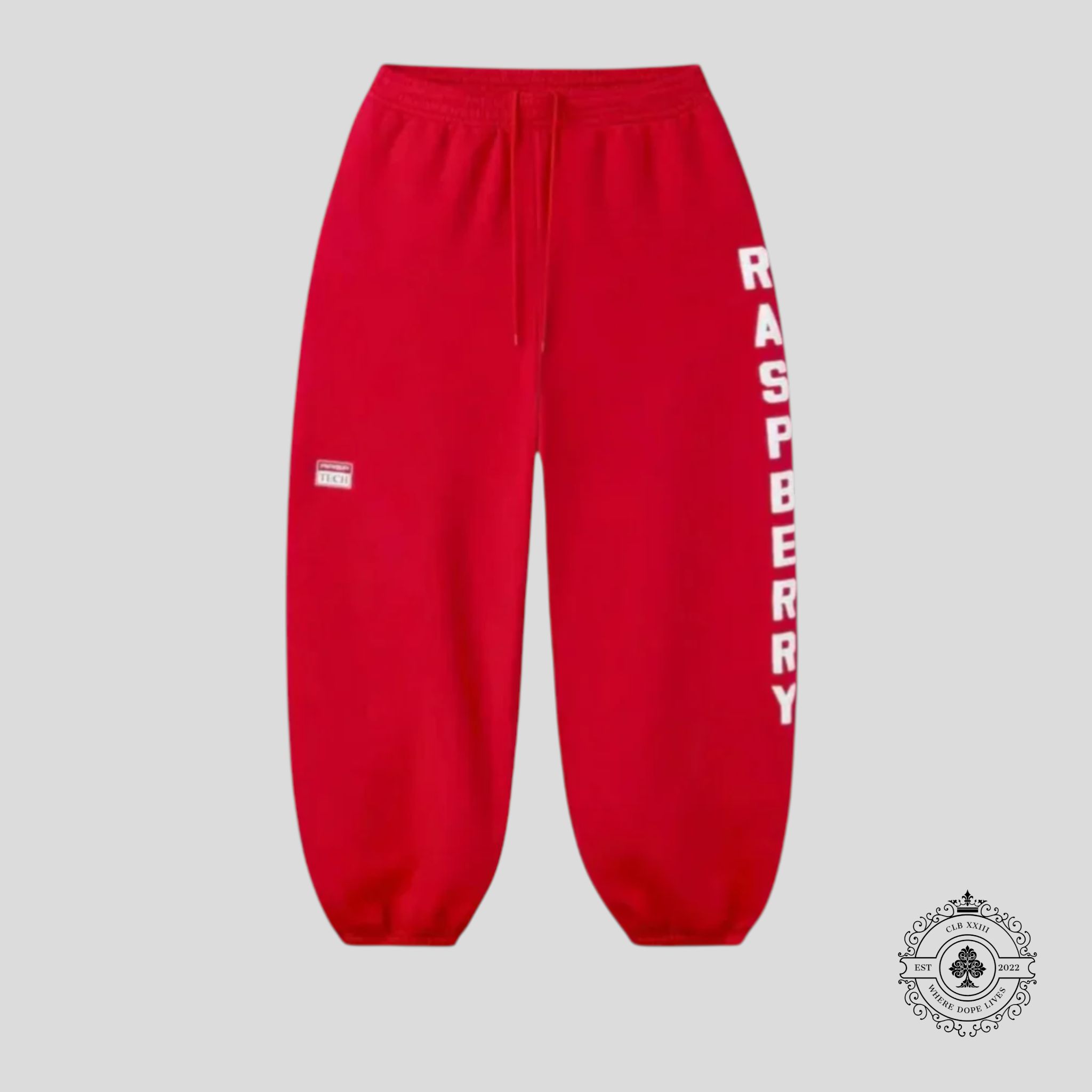 GV Gallery Raspberry Hills Weekday Baggy Sweatpants in Red