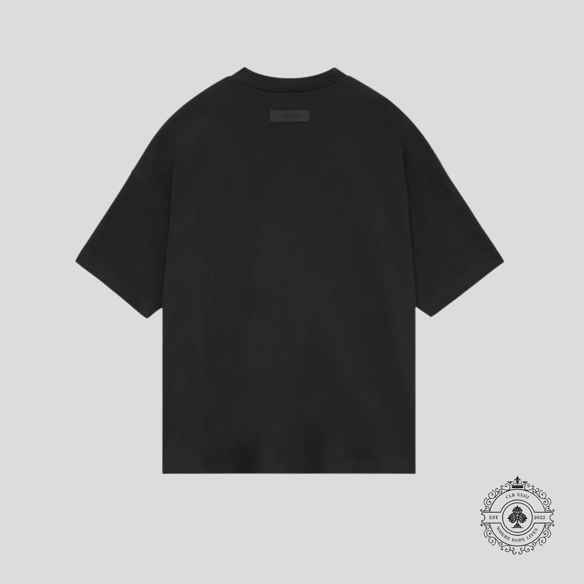 Fear of God Essentials Heavy Short-Sleeve Tee in Black