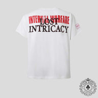 Lost Intricacy Front Page Mag T Shirt in White