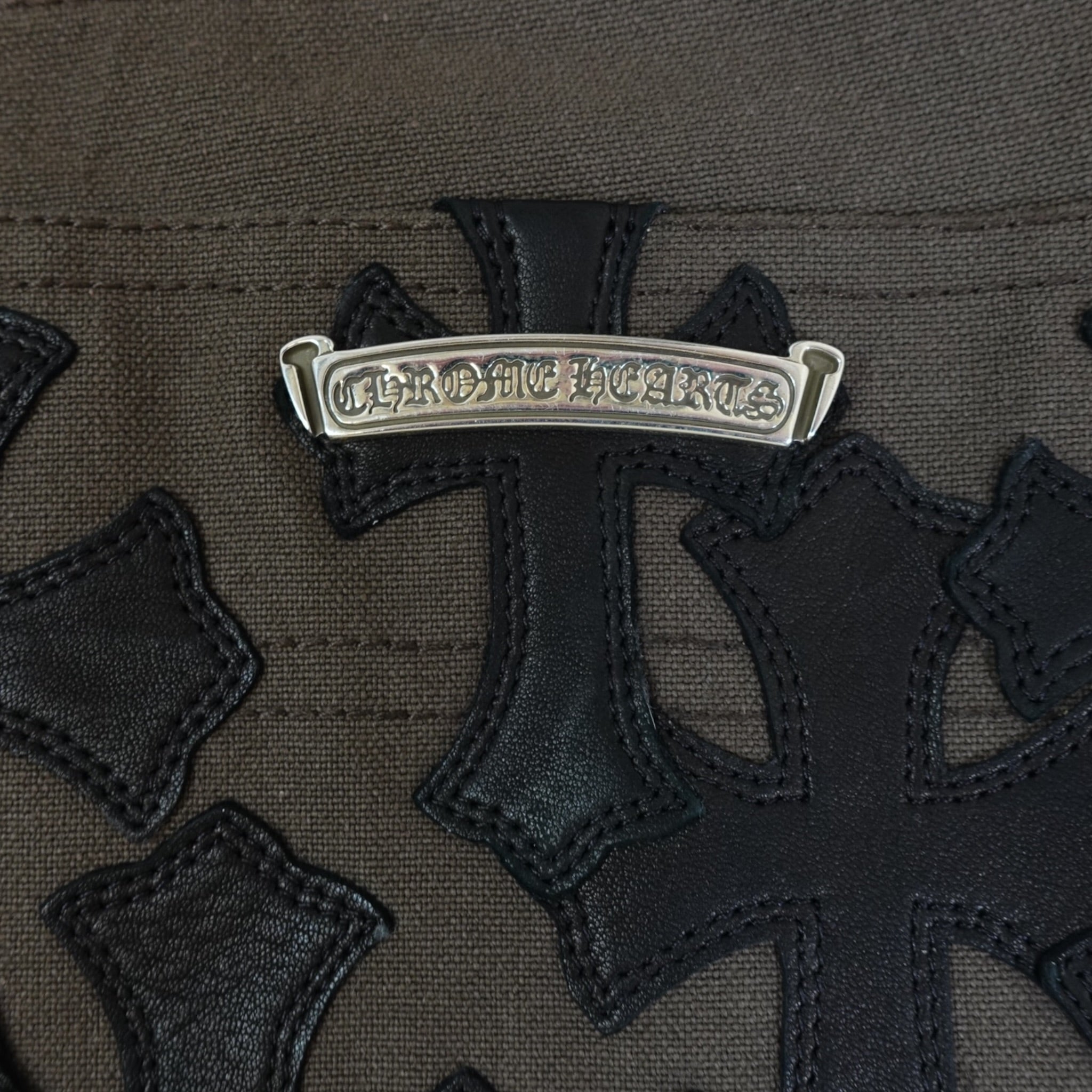 Chrome Hearts Double Knee Carpenter Pants in Brown